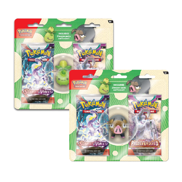 Back to School Eraser Blister (Smoliv/Lechonk) 2023