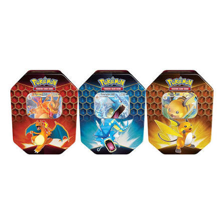 Pokemon Hidden Fates Set of 3 Tins